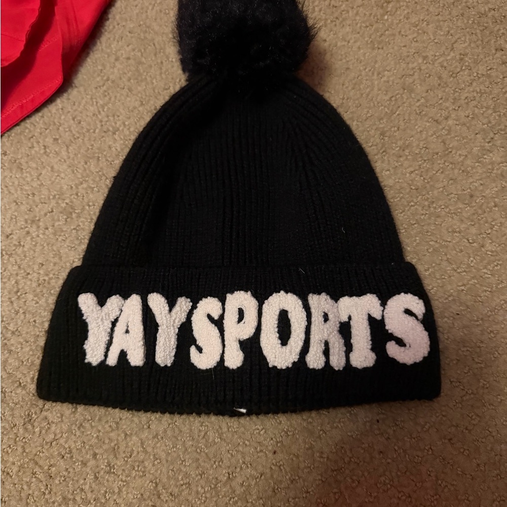 Kids Black Beanie